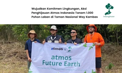 Program penanaman pohon Atmos Indonesia