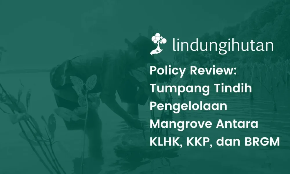 Policy review pengelolaan ekosistem mangrove