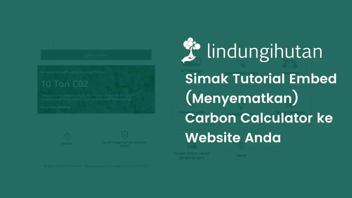 Carbon calculator Imbangi