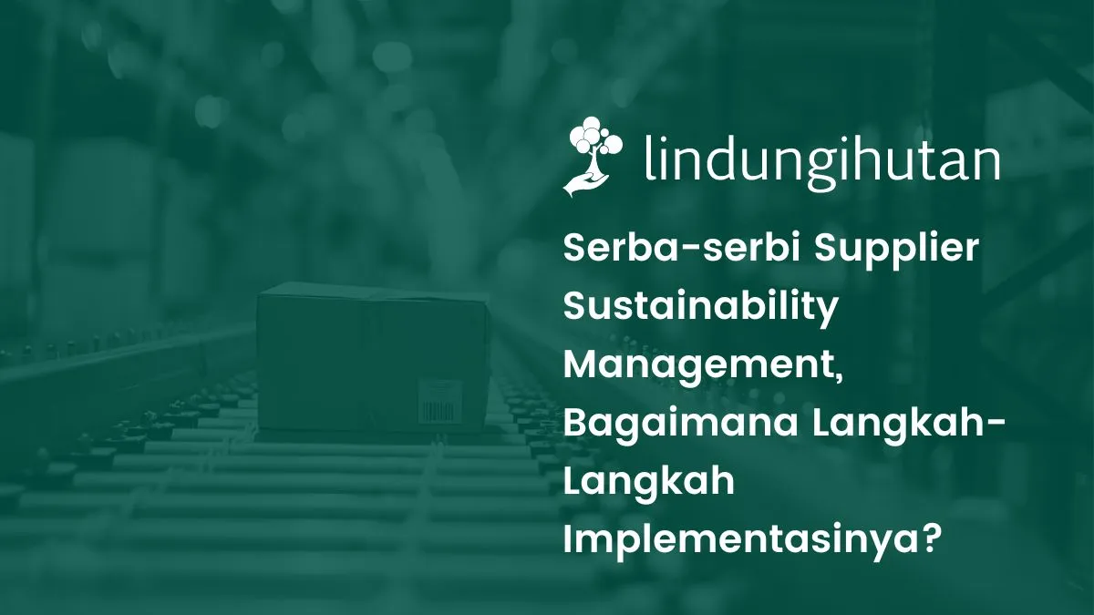 Apa itu supplier sustainability management