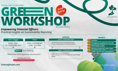 Workshop online gratis LindungiHutan