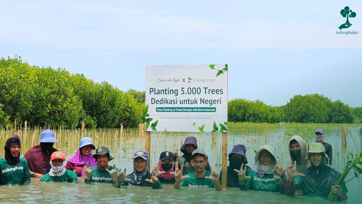 petani pantai bahagia muara gembong kabupaten bekasi lindungihutan bank indonesia