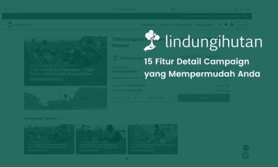 Fitur website LindungiHutan