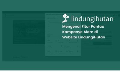 Fitur website LindungiHutan