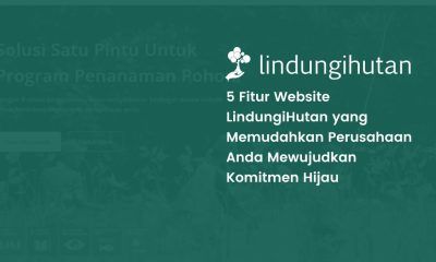 fitur website lindungihutan