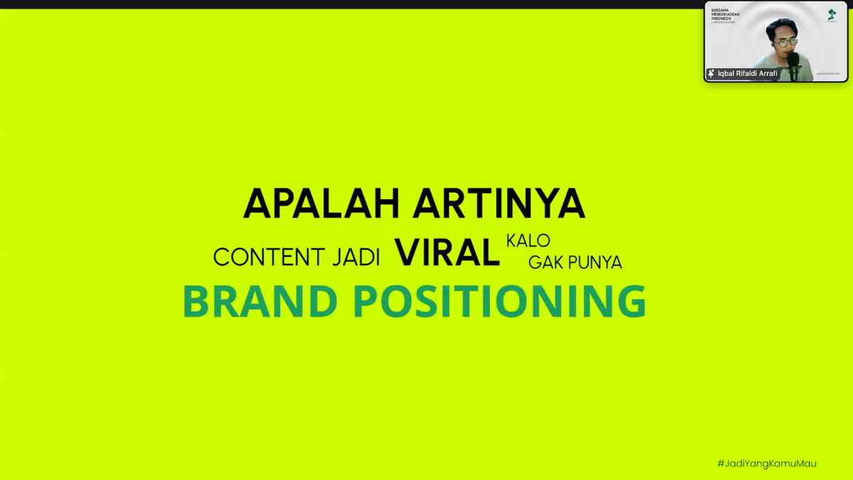 brand positioning konten viral