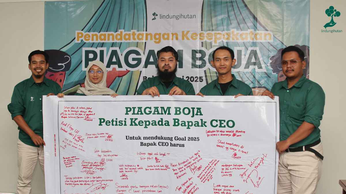 petisi piagam boja lindungihutan