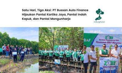 gerakan penghijauan baf Bussan Auto Finance