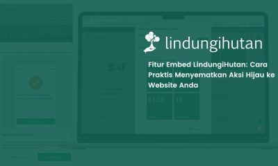 fitur embed lindungihutan karbon