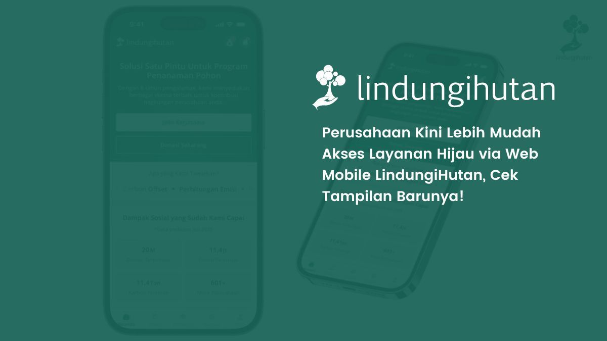 web mobile lindungihutan PWA platform