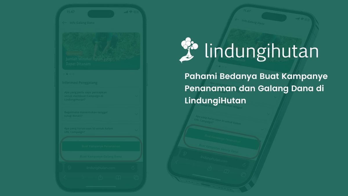 fitur buat kampanye penanaman buat kampanye galang dana