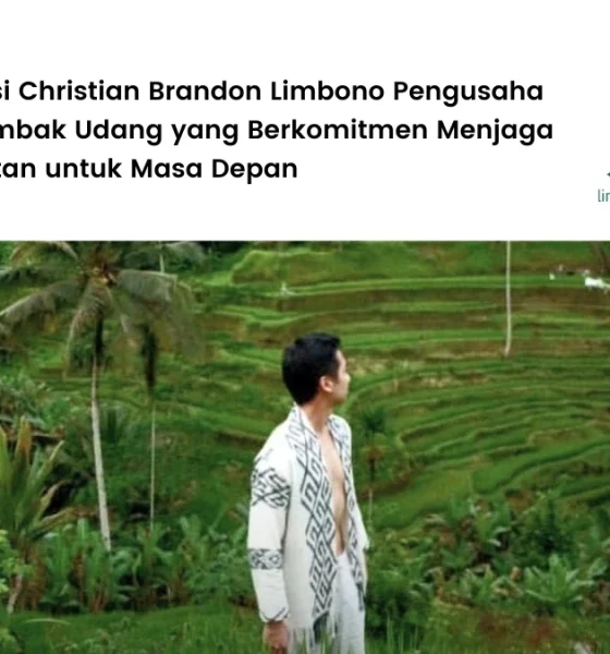 aksi Christian Brandon Limbono Lindungihutan