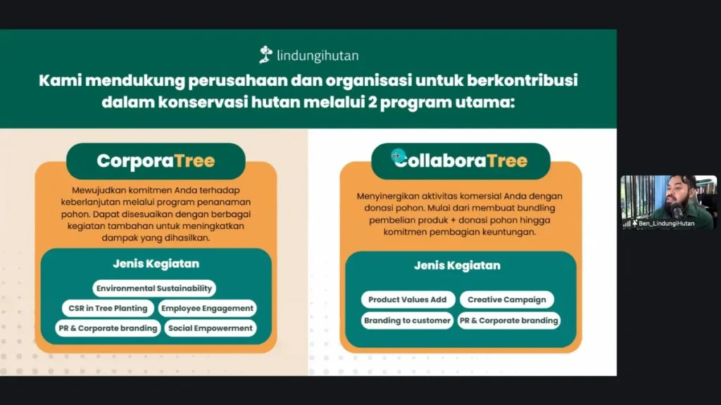 corporatree dan collaboratree lindungihutan