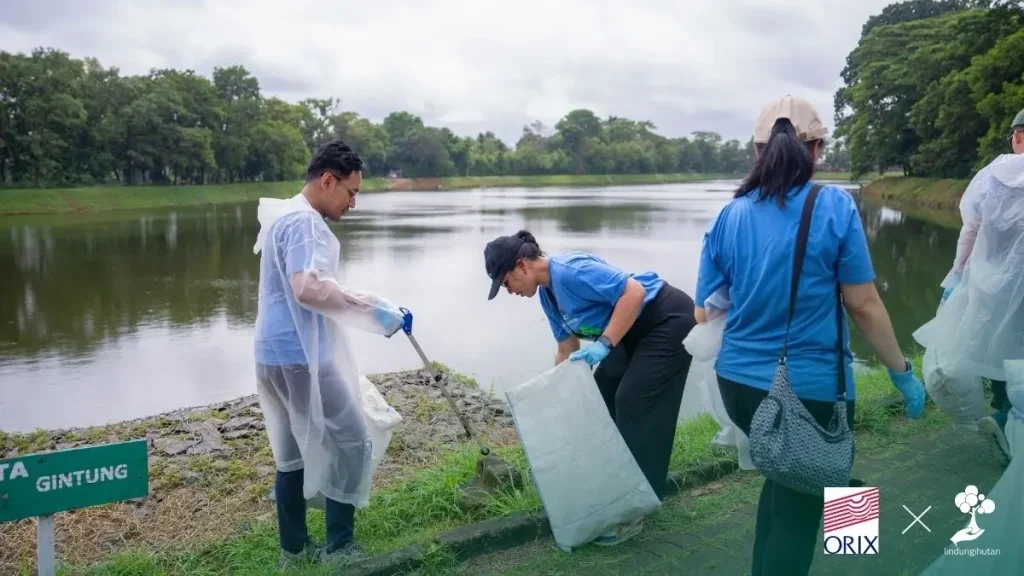 sustainabilitree lindungihutan pt orix indonesia finance di situ gintung