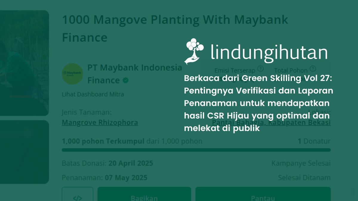 CSR Hijau berkelanjutan