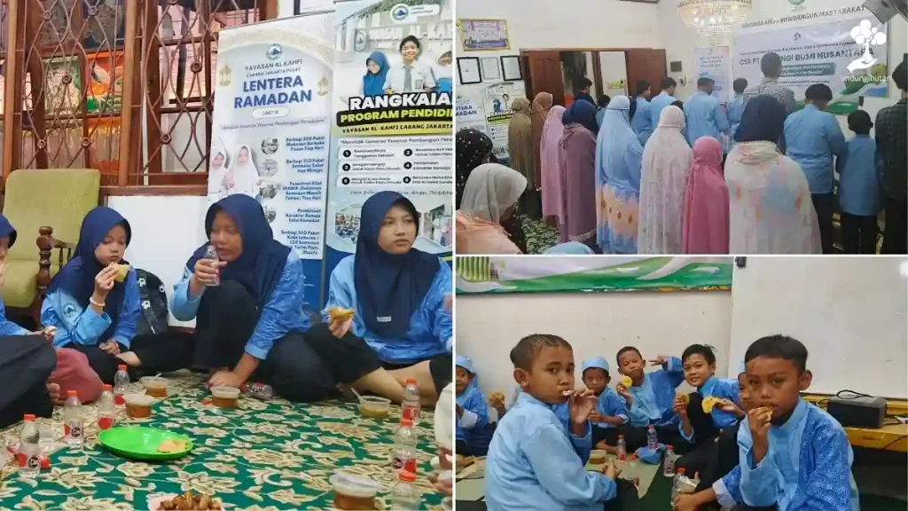 Program CSR LindungiHutan: Edukasi Lingkungan & Berbagi di Yayasan Al-Kahfi 86 buka bersama program csr lindungihutan