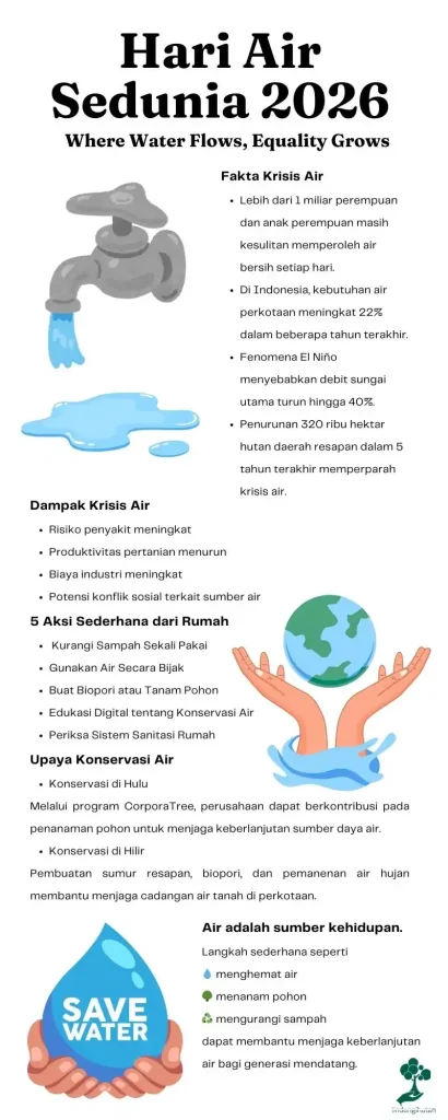 hari air sedunia 2026 infografis