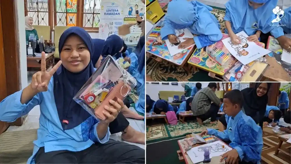 Program CSR LindungiHutan: Edukasi Lingkungan & Berbagi di Yayasan Al-Kahfi 85 lomba mewarnai program csr lindungihutan