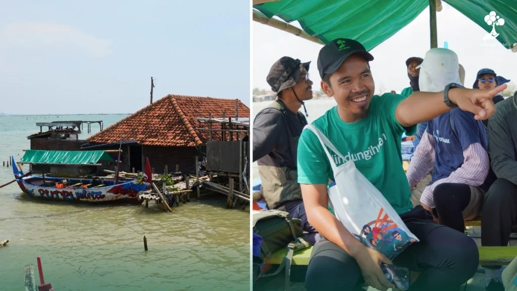 Reforestathon Desa Bedono_Naik Perahu dan Rumah Mak Jah
