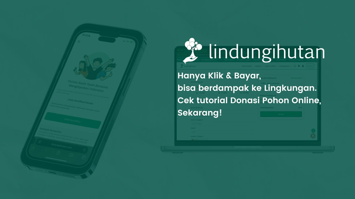 Tutorial donasi pohon online