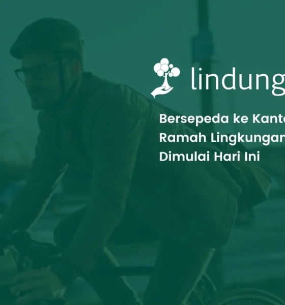bersepeda ke kantor
