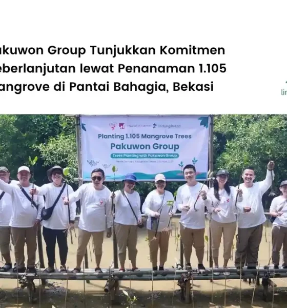 program csr penanaman pohon Pakuwon Group