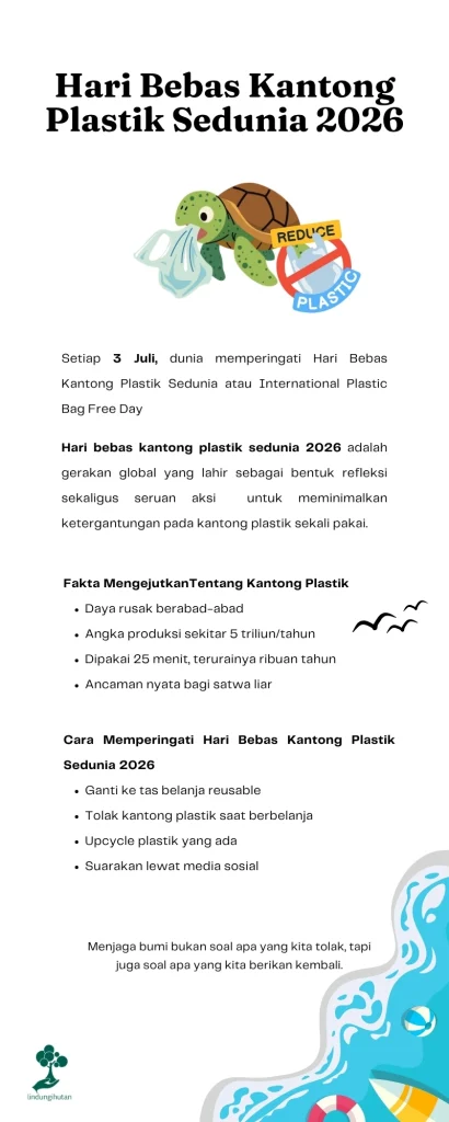 Hari Bebas Kantong Plastik Sedunia 2026