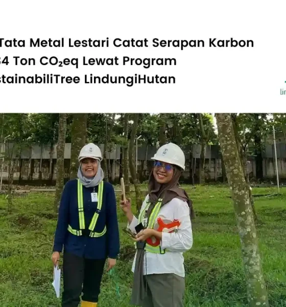 PT tata metal lestari monitoring karbon