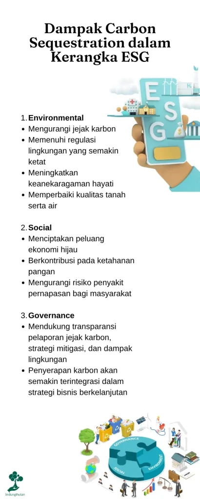 dampak carbon sequestration dalam kerangka ESG